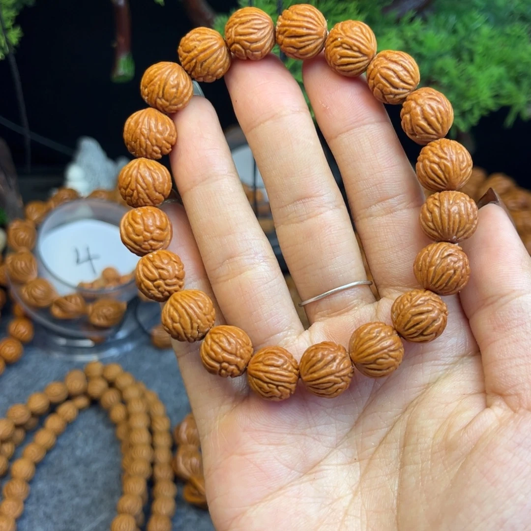 手串桃核桃核单圈满天星