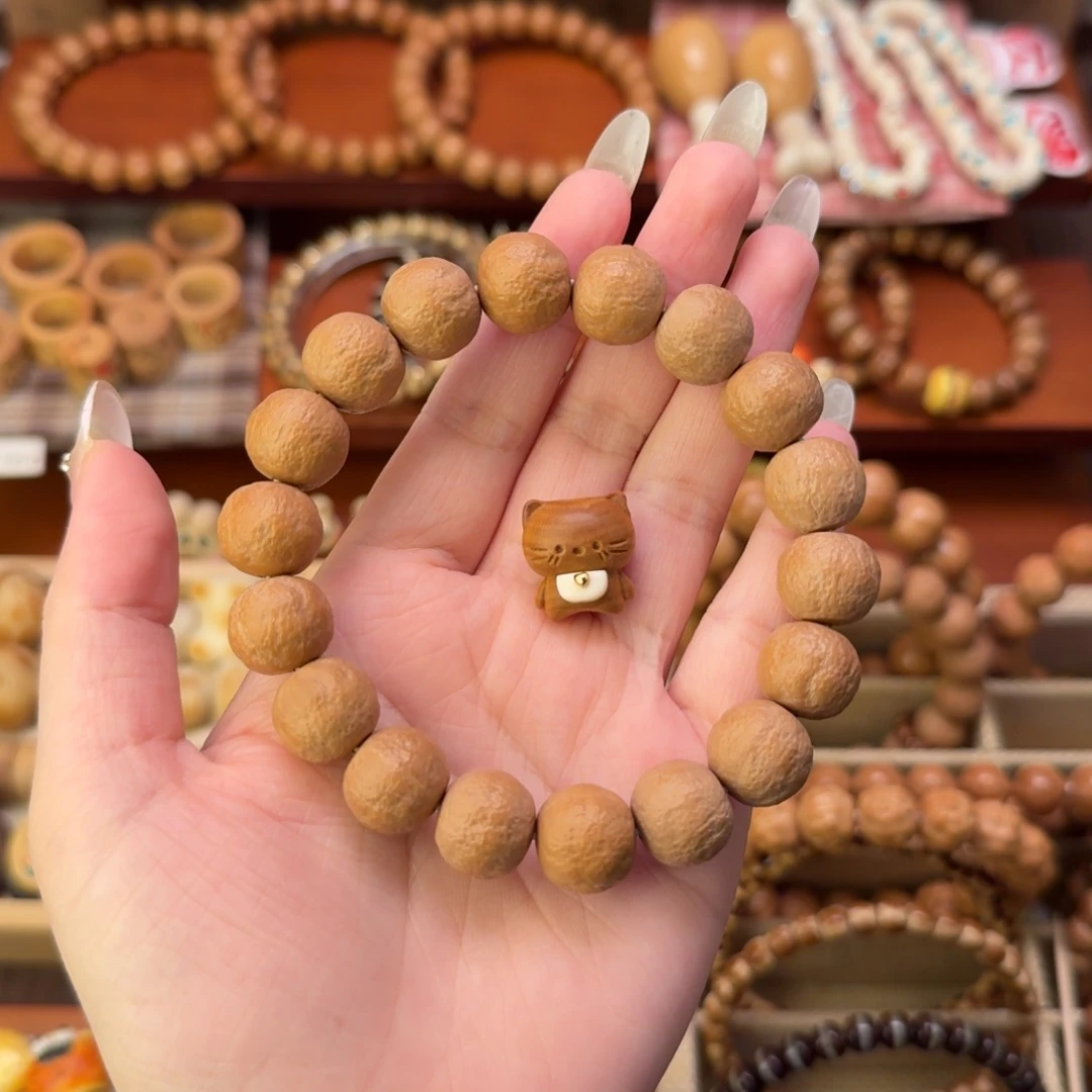 手串猴头核桃橘子皮小猫