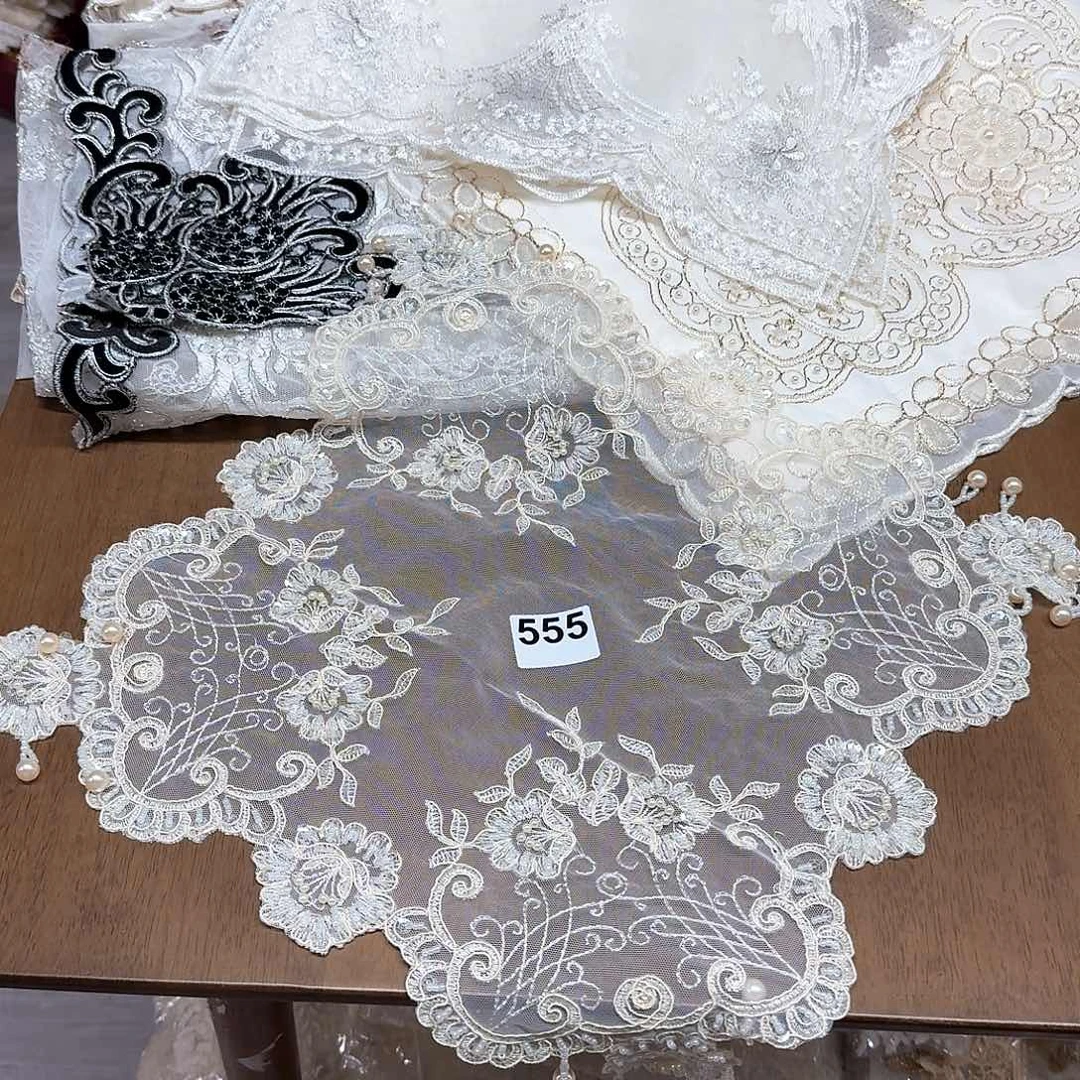 555号 40厘米2片珠绣