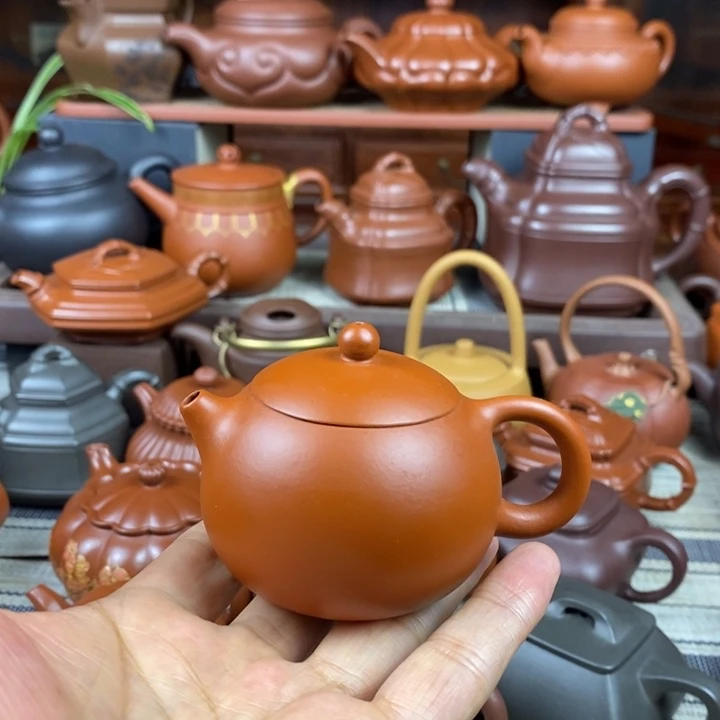 茶壶紫砂西施100-220cc原矿赵庄朱泥双十一特价