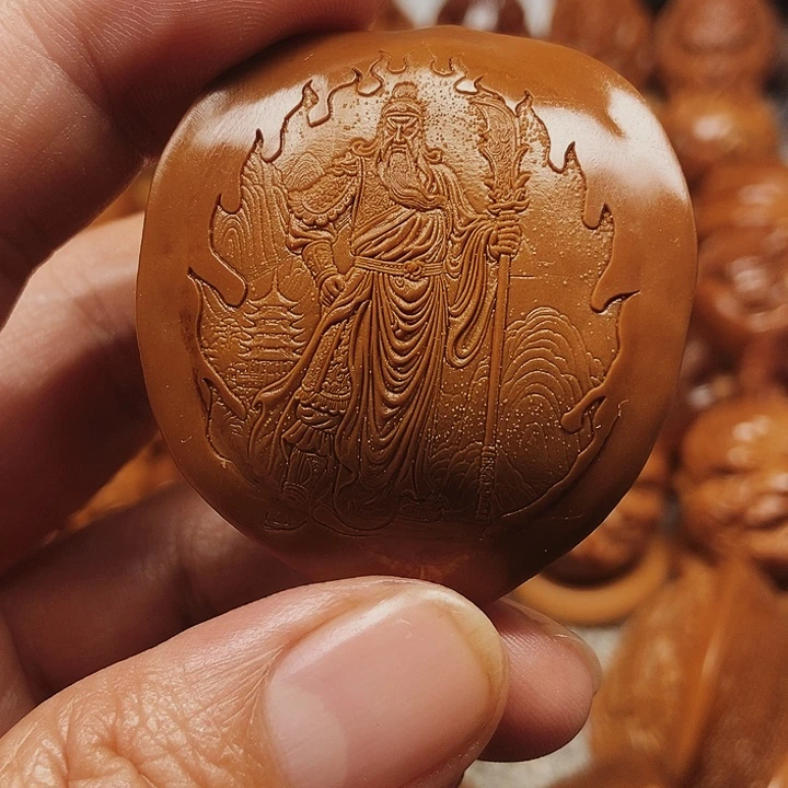 佛***缘手串/手链橄榄核关公