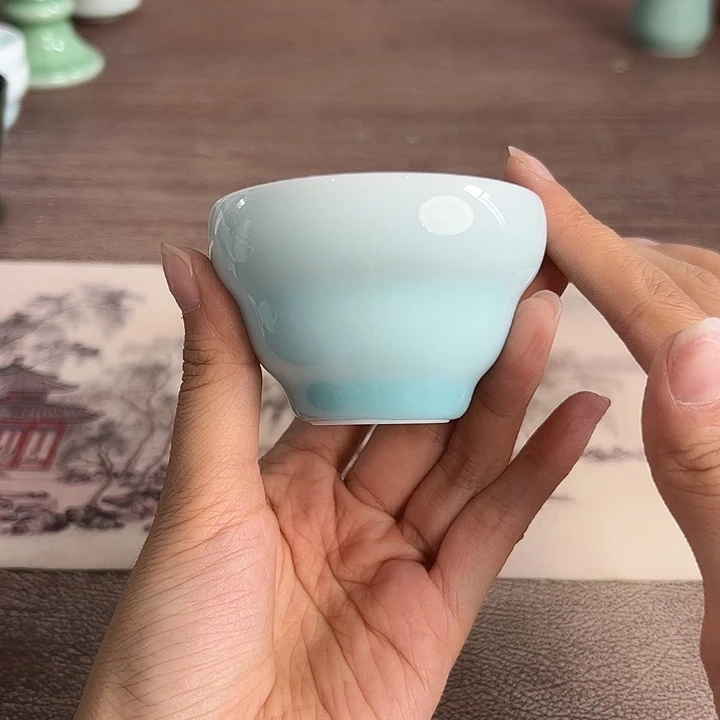 小米茶器龙泉青瓷