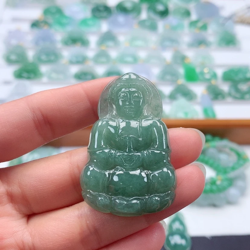 【闪购商品】翡翠吊坠(不含链)未镶嵌