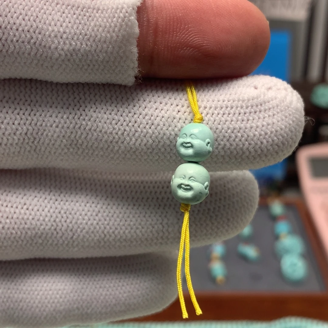 绿松石未镶嵌挂件