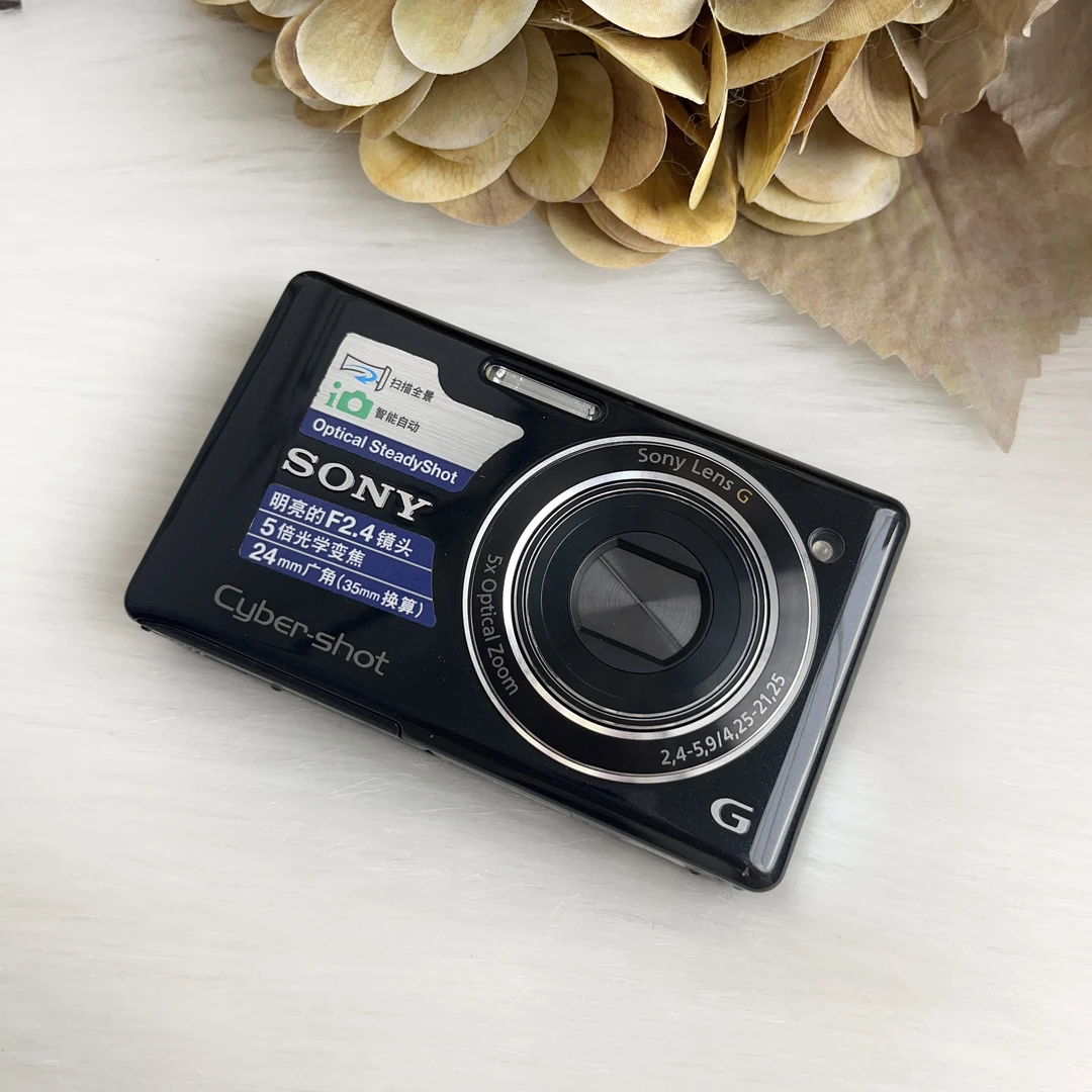 99新 Sony/索尼 w390有屏幕膜1410万像素5倍光学变焦数码相机