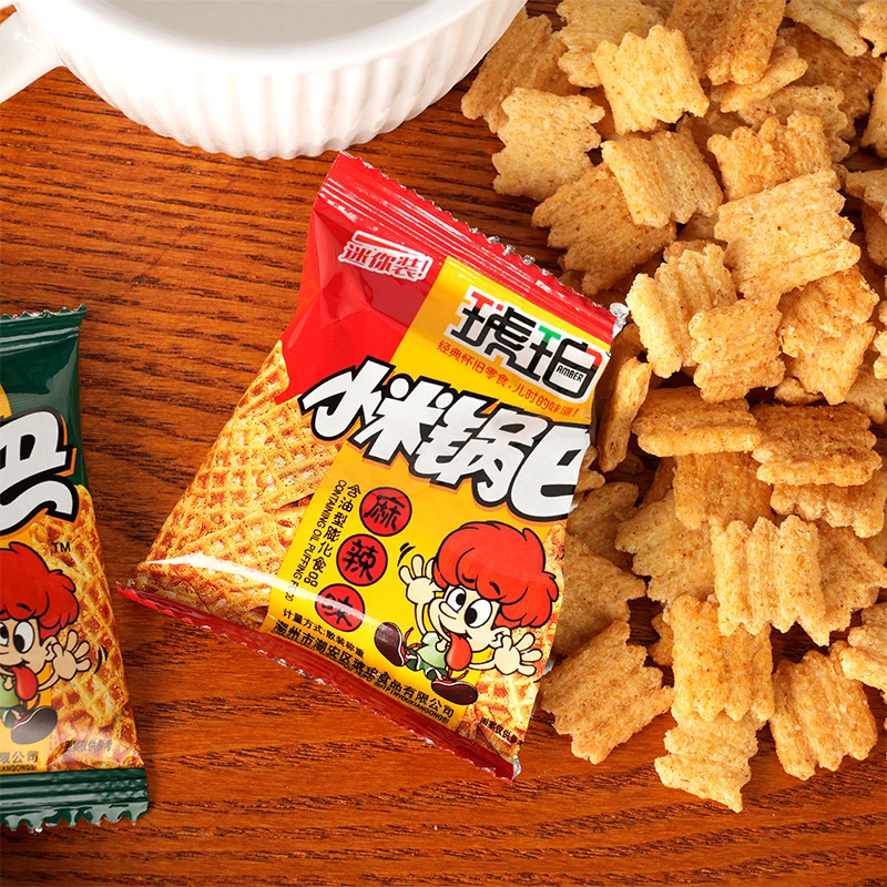 麻辣味小米锅巴休闲零食馋嘴小吃【保70（2换1）】