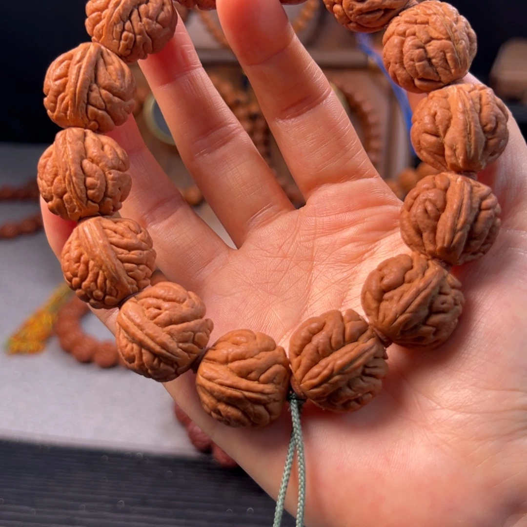 桃核吊坠21霸王龙元宝