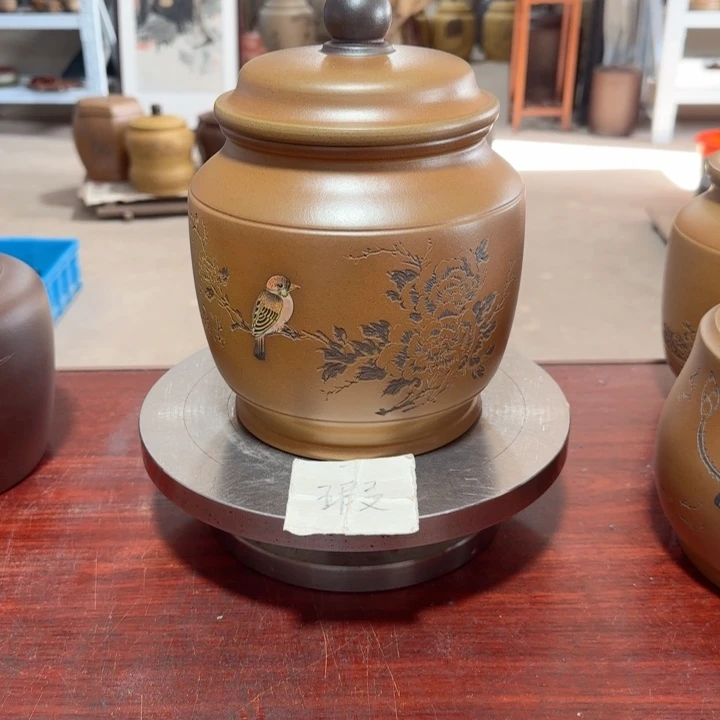 紫砂茶叶罐。。。。。。。。。