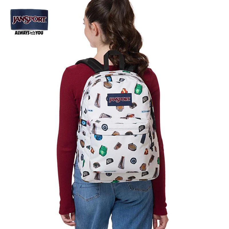 jansport书包时尚户外休闲百搭初中潮流印花韩版百宝袋