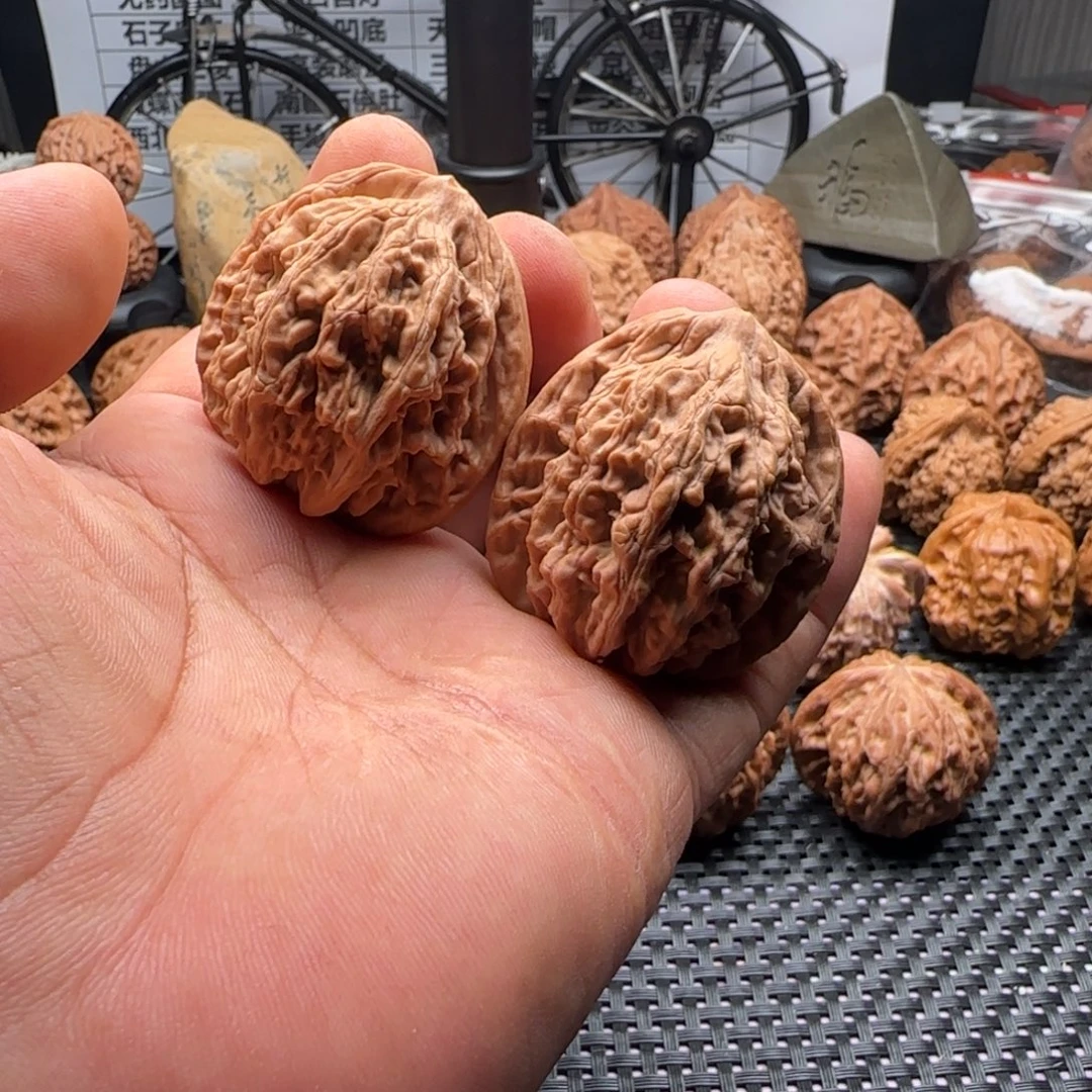 文玩核桃吊坠全品虎头41