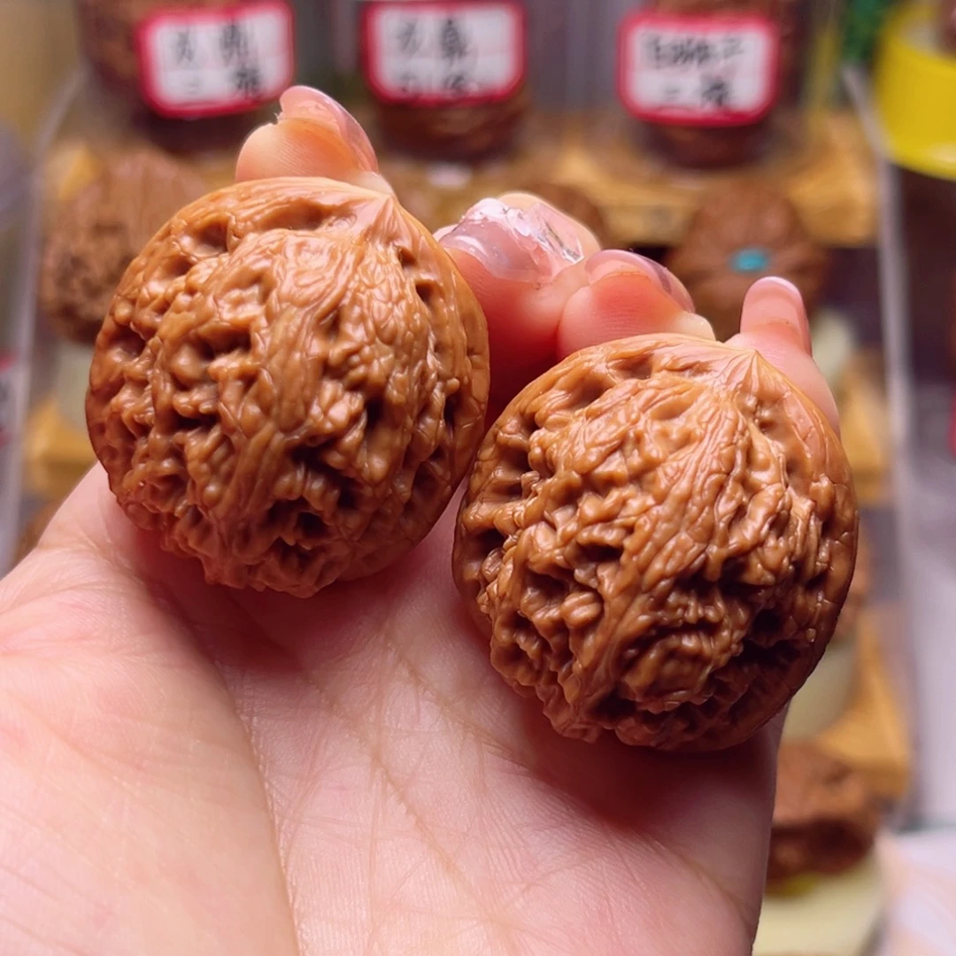 文玩核桃吊坠小众红锦鲤