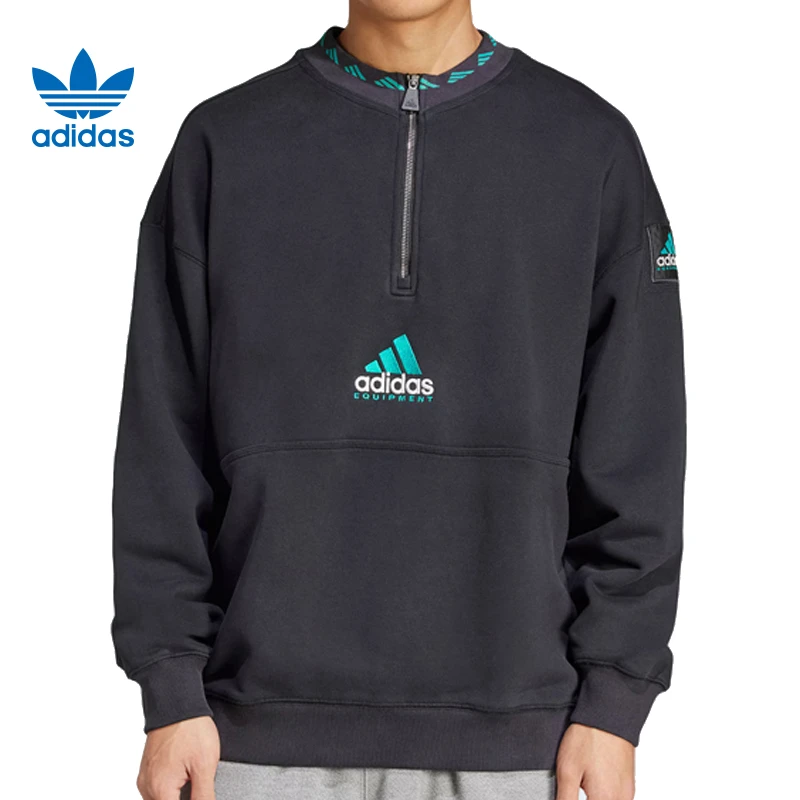 adidas阿迪达斯三叶草男子运动休闲套头衫卫衣JP0357