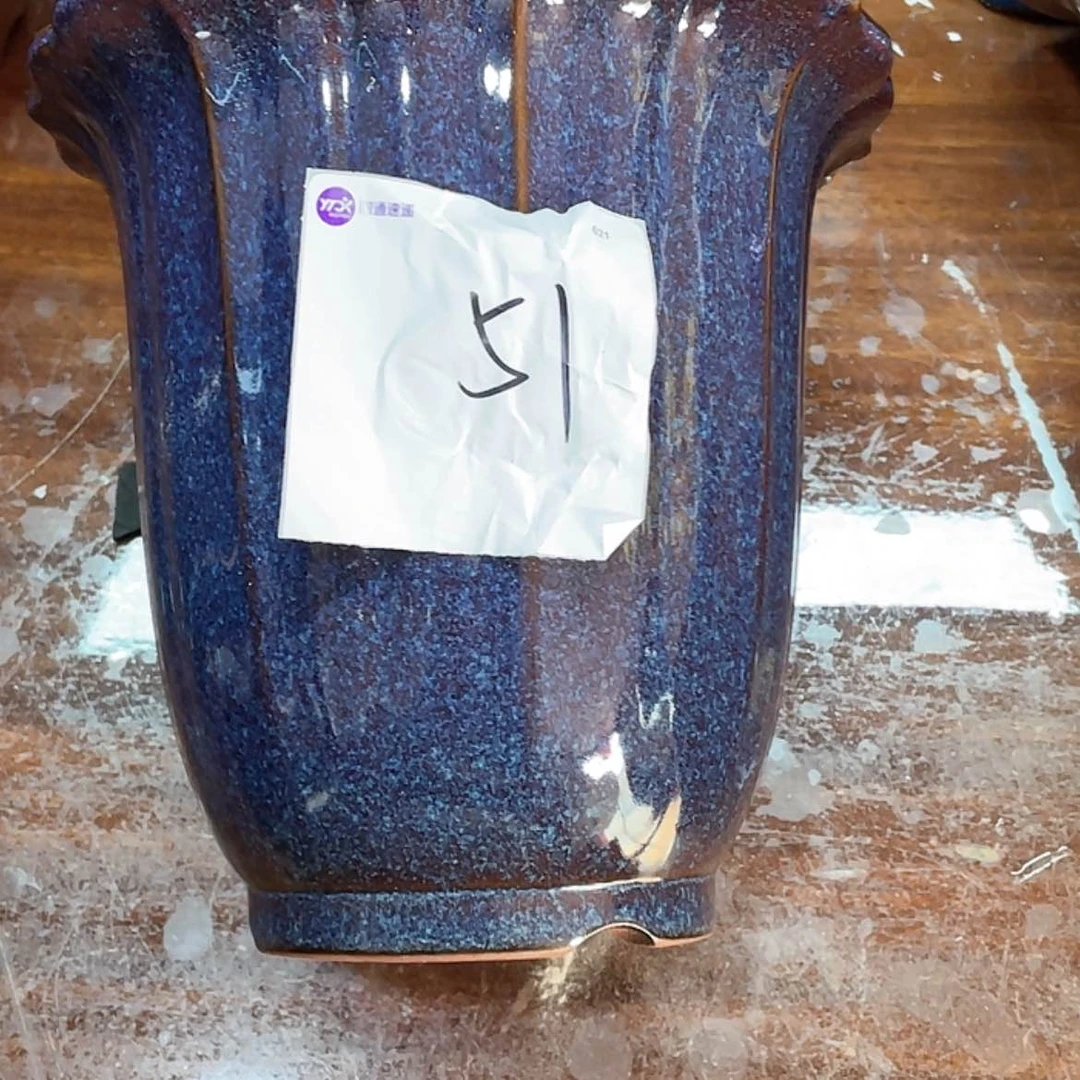 【闪购商品】紫砂花盆六*兰花943464646736467676