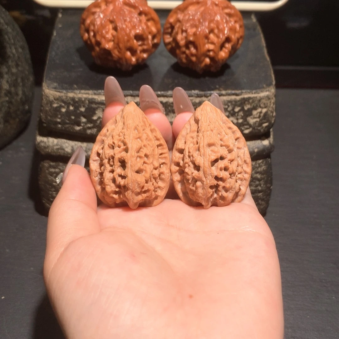 文玩核桃把件昌平一代十三鸡060616