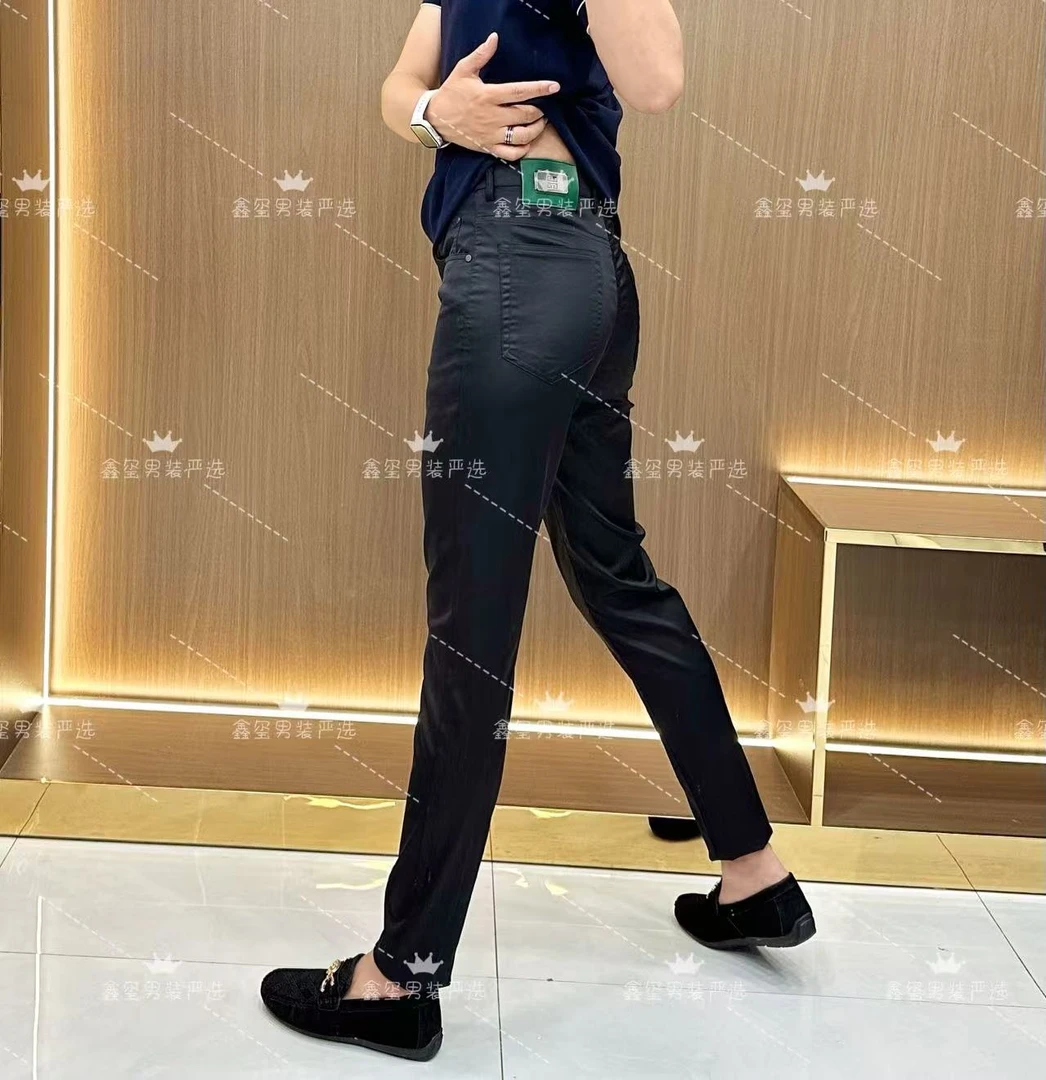 男士秋冬休闲裤百搭休闲男款时尚百搭长裤修身韩版小脚裤休闲长裤