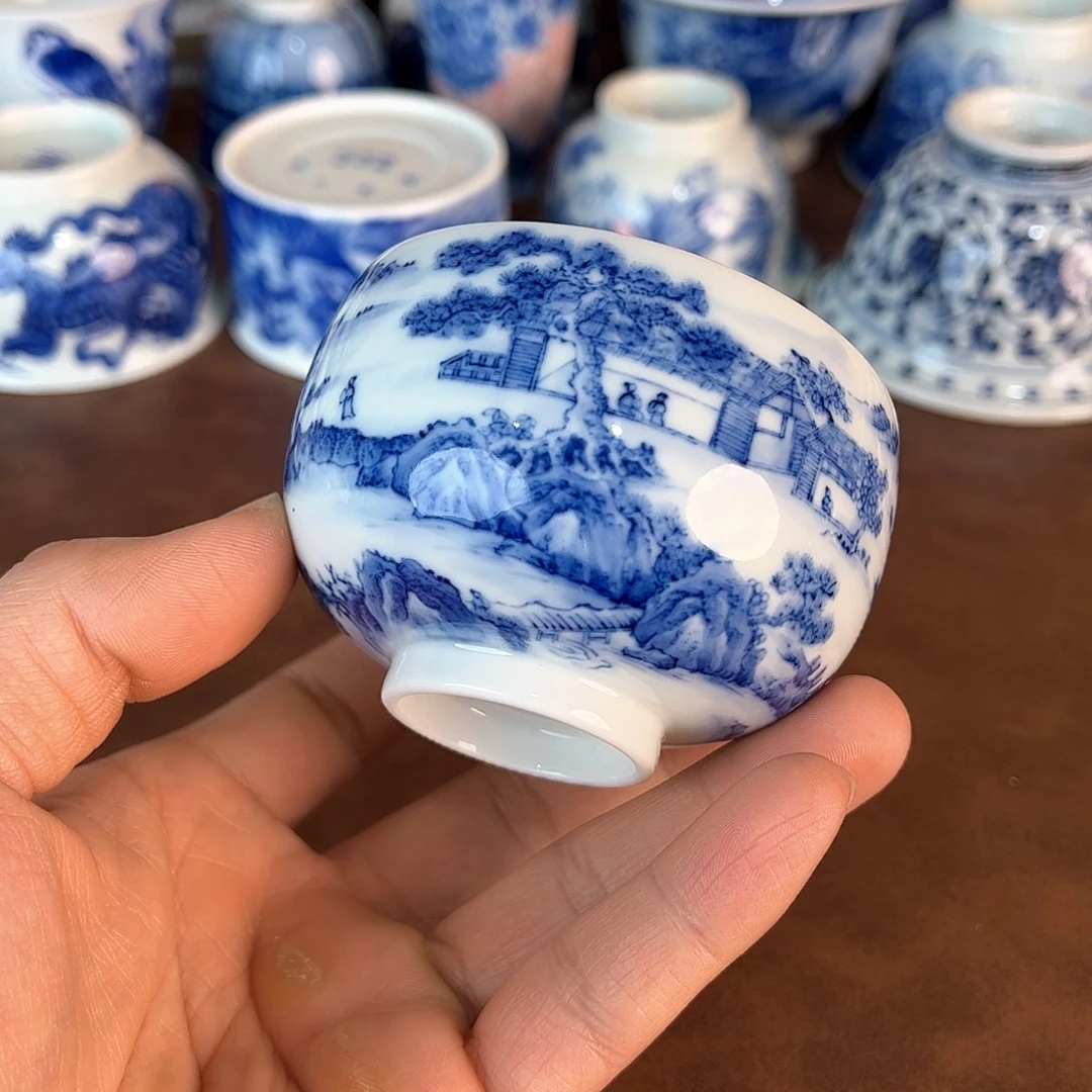 杯景德镇全手工手绘陶瓷