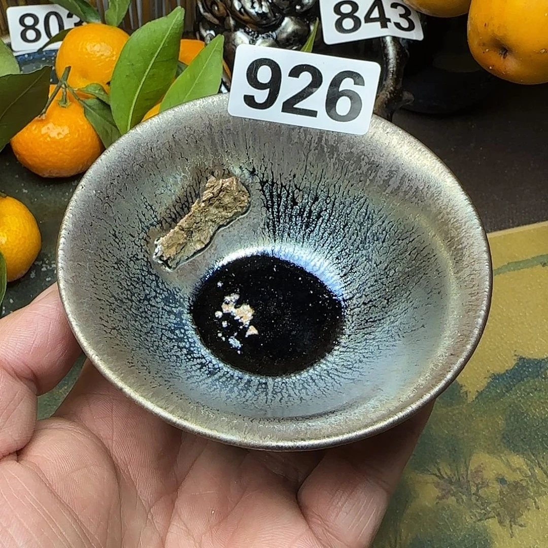 茶盏建盏杯主人杯龙窑柴烧
