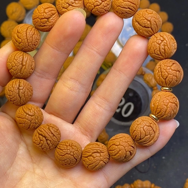 桃核吊坠秦岭龙纹桃核15尺寸