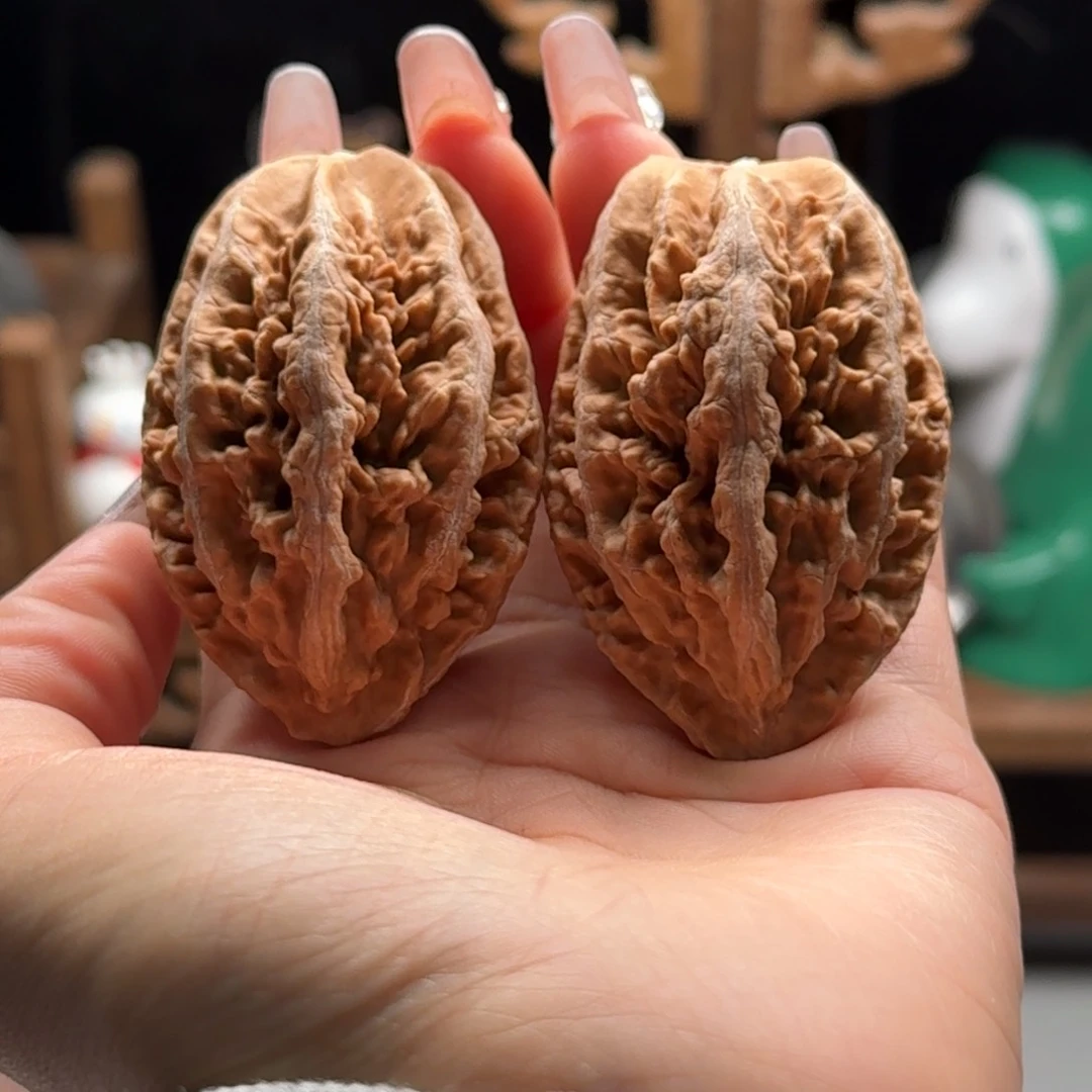 文玩核桃把件关东木子楸百核55