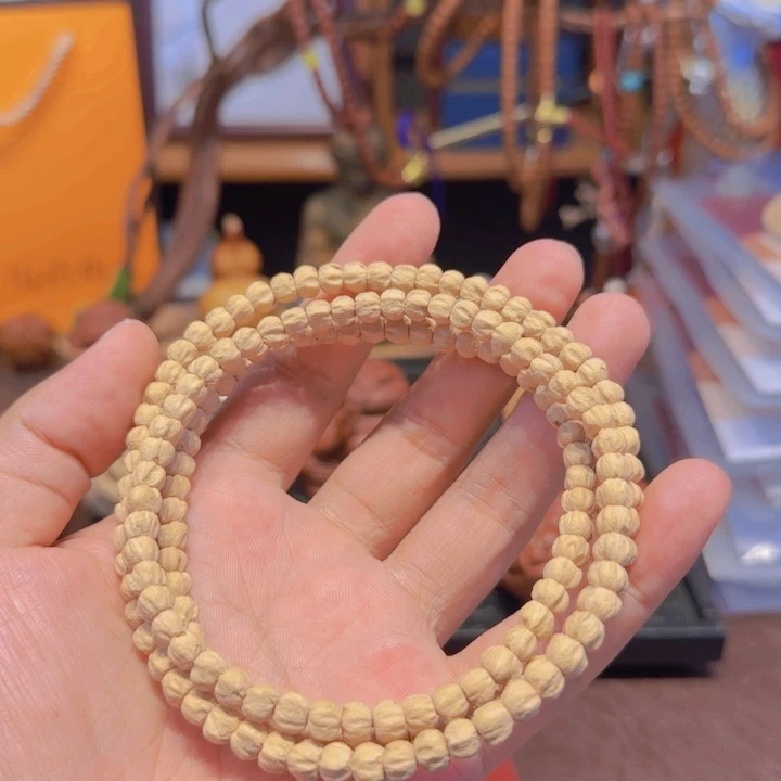 小***灰柏香籽/百香籽吊坠