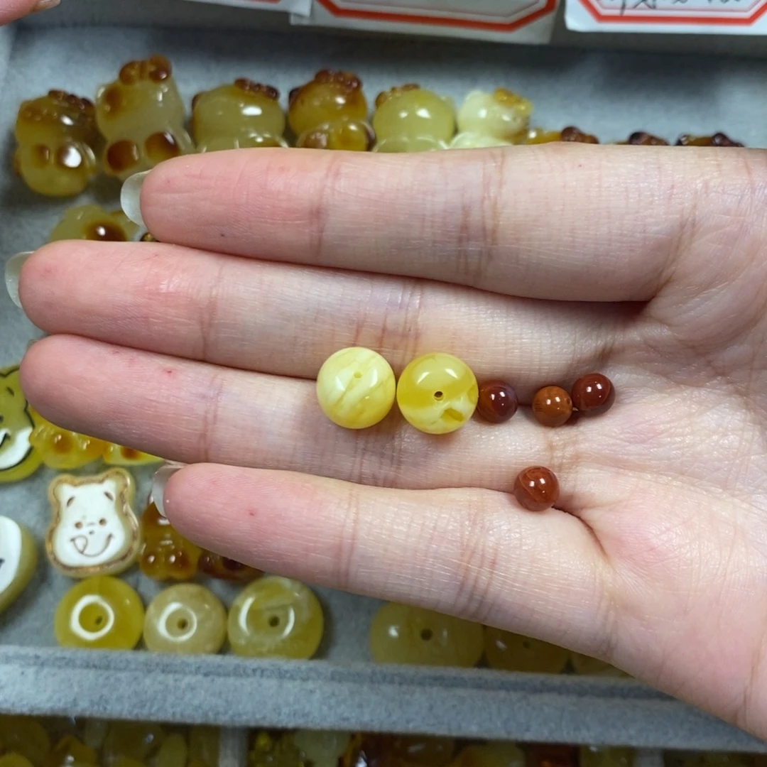 未镶嵌蜜蜡珠宝奇石肉*蜜蜡老型