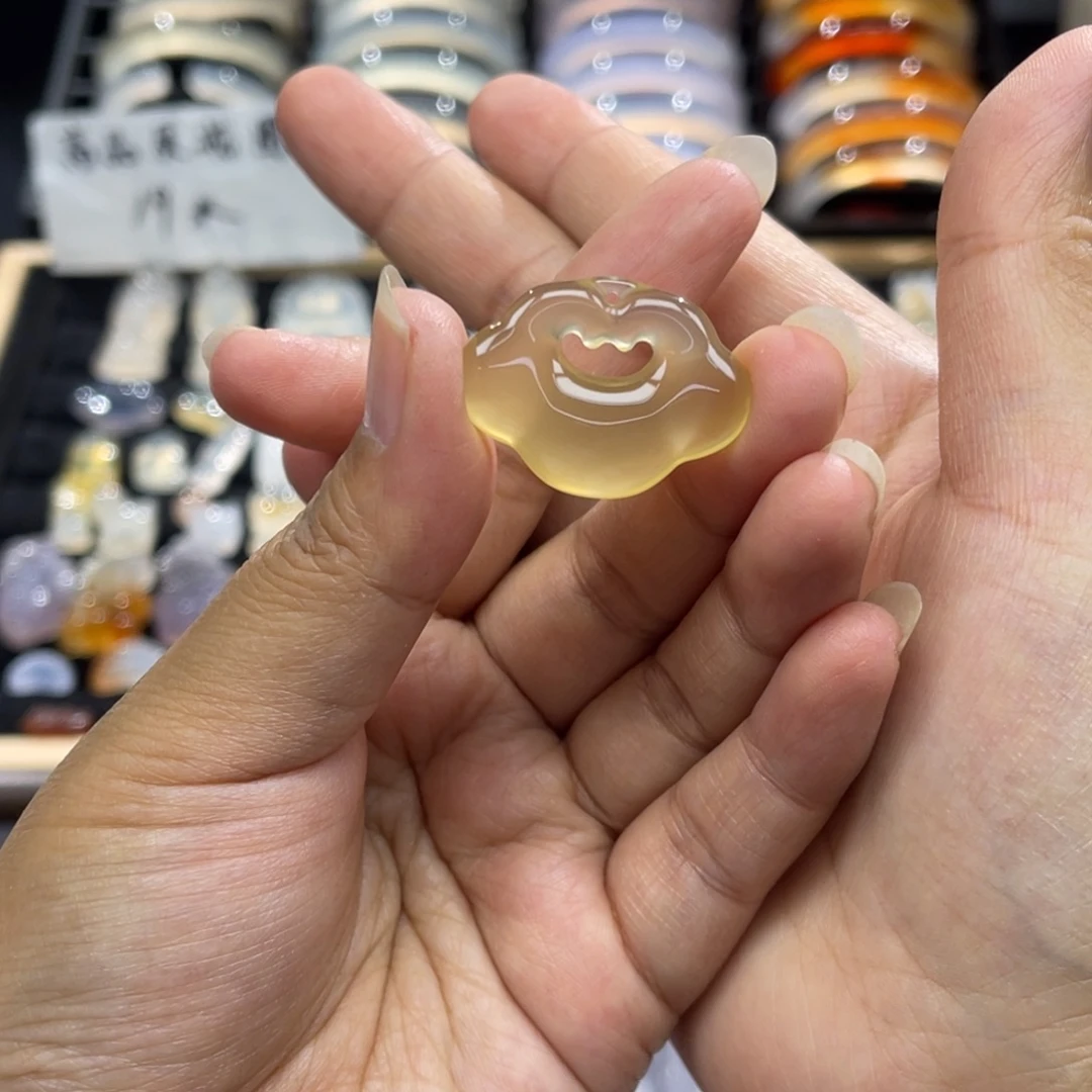 玛瑙/玉髓未镶嵌项链