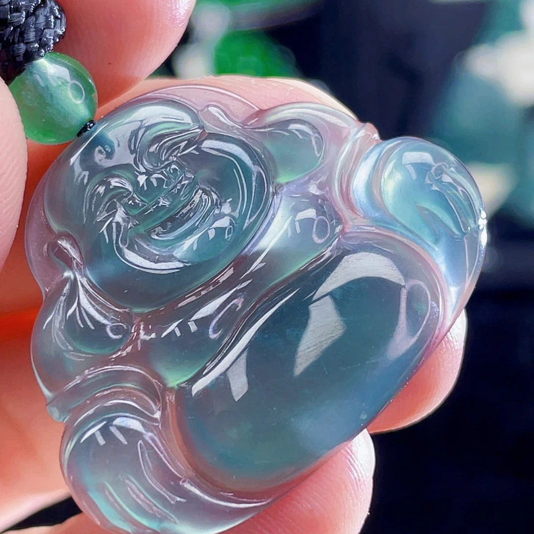 翡翠未镶嵌颈饰5，