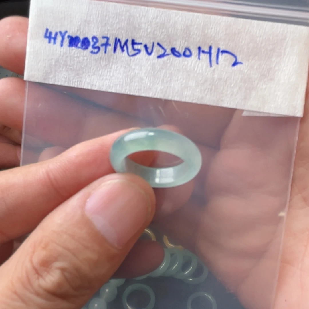 定制翡翠未镶嵌圈口12