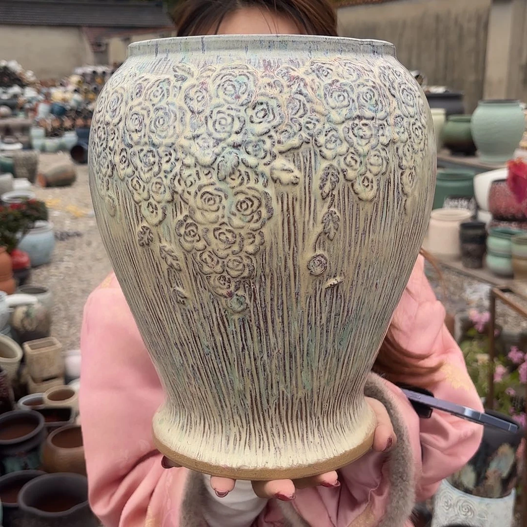 玫瑰胖鱼尾19*29一个