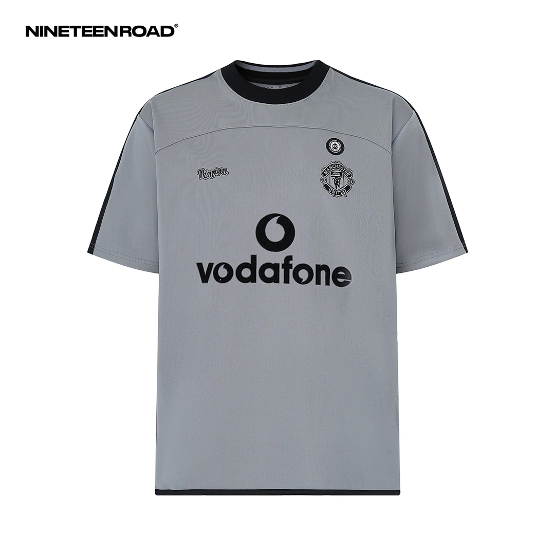 【曼彻斯特联】-100周年-龙门款-潮流百搭美式球衣宽松圆领重磅-TEE