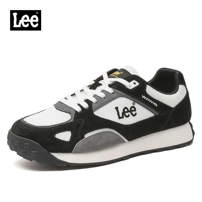 Lee、厚底透气时尚休闲鞋跑步潮鞋时尚鞋子网面夏季低帮百搭