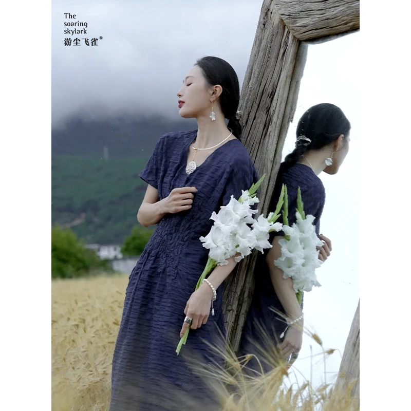 游尘衣物/蒲连衣裙