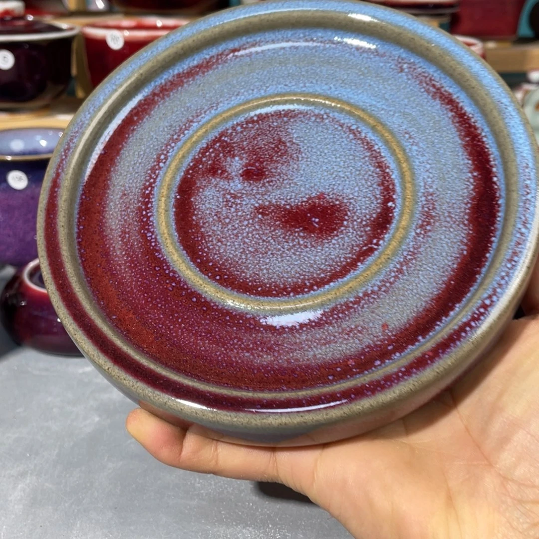 瓷片纯手工制作……微微瑕