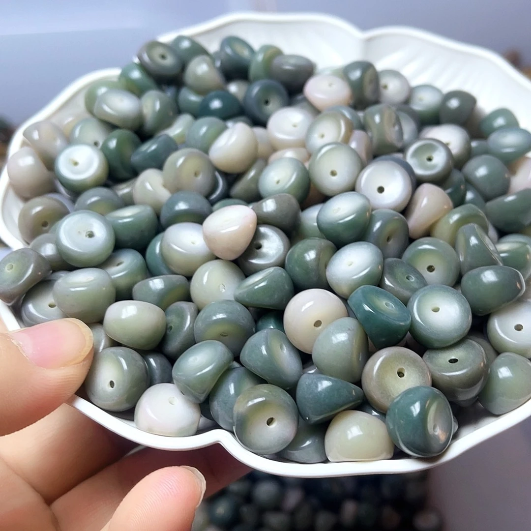 白玉菩提吊坠白玉菩提13微瑕30颗卡灯牌宠20颗