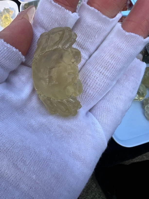 天然水晶摆件。。。
