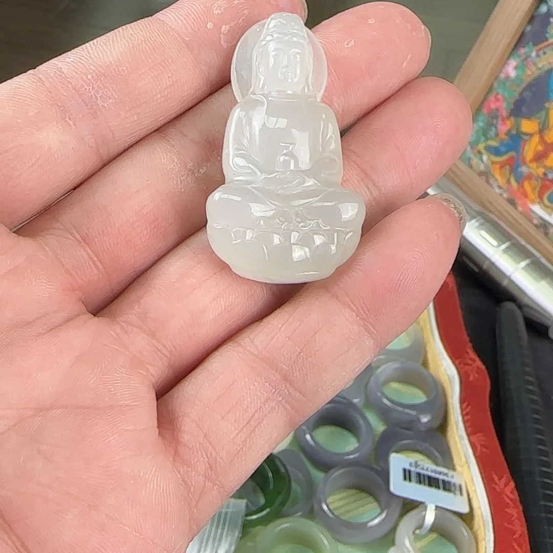 宇***发和田玉未镶嵌颈饰28
