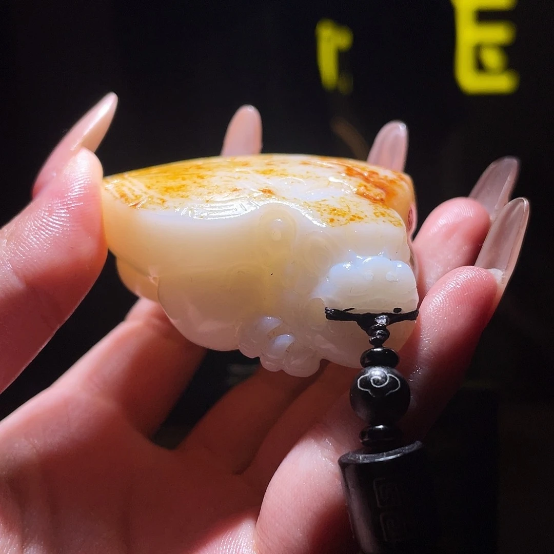 和田玉未镶嵌颈饰D2