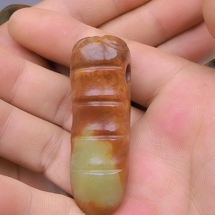 和田玉吊坠(不含链)未镶嵌