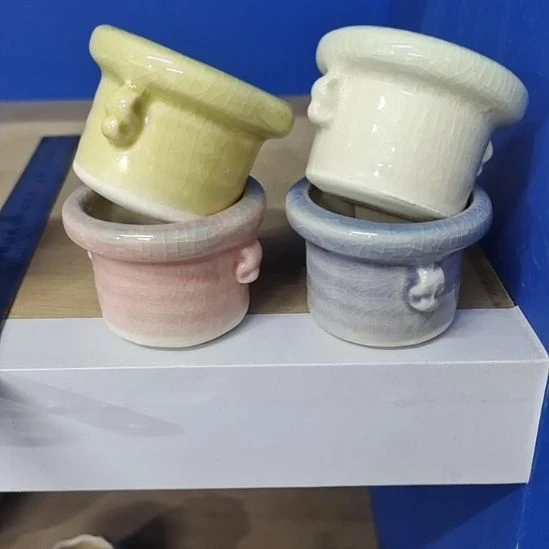 微瑕陶瓷盆满12包邮