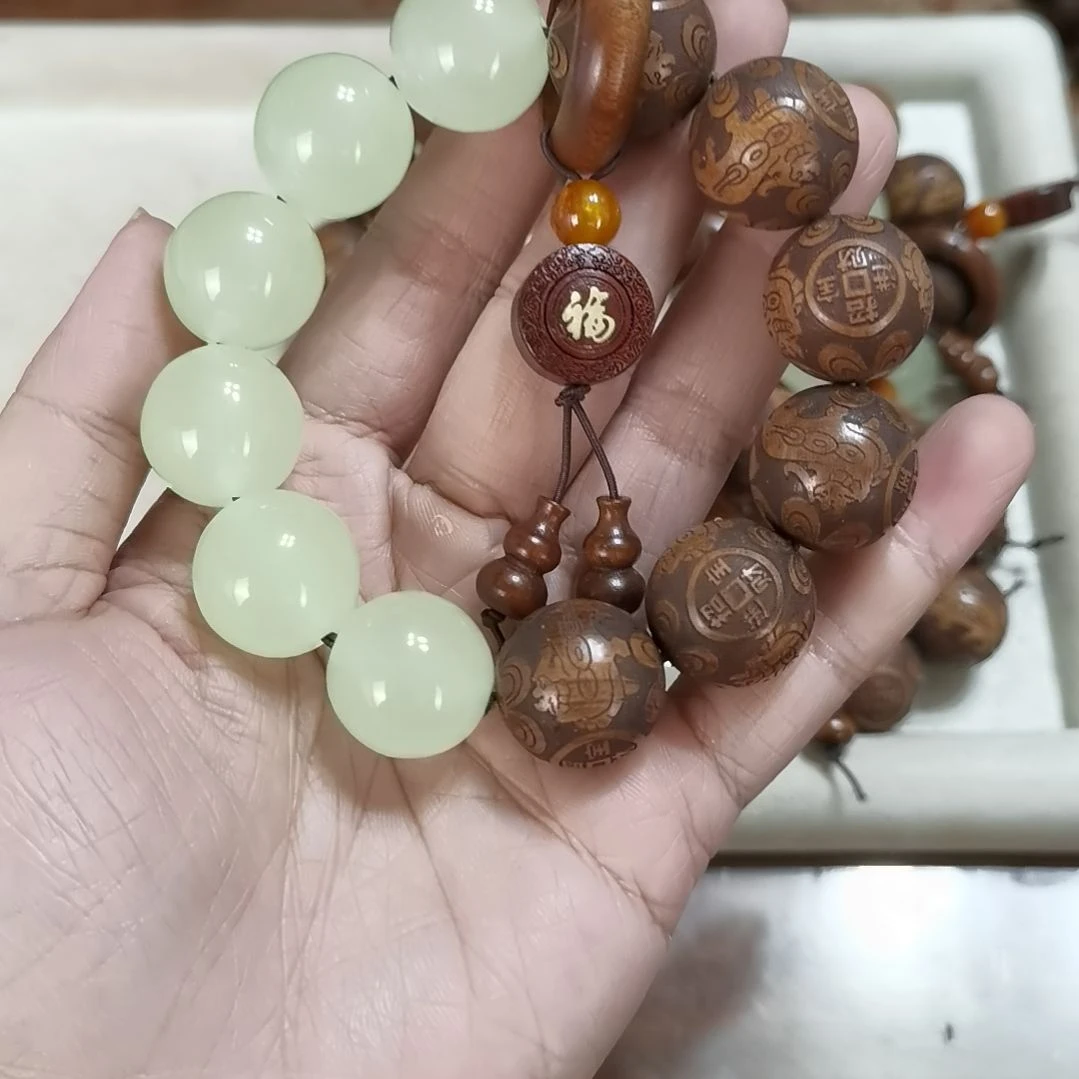 花梨木类手串/手链20mm缅甸花梨