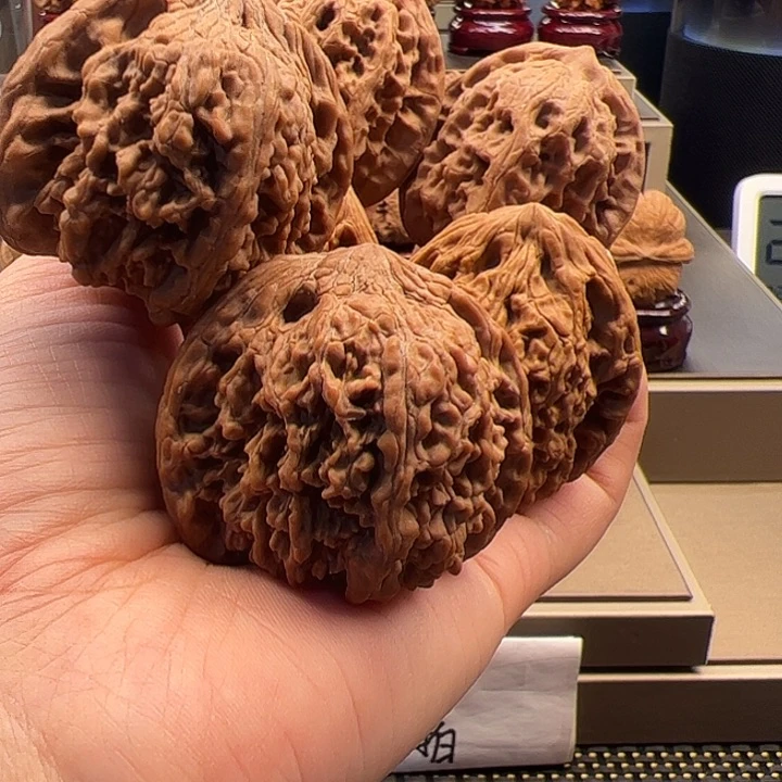 文玩核桃把件满天星➕南疆石➕佛肚 a-001