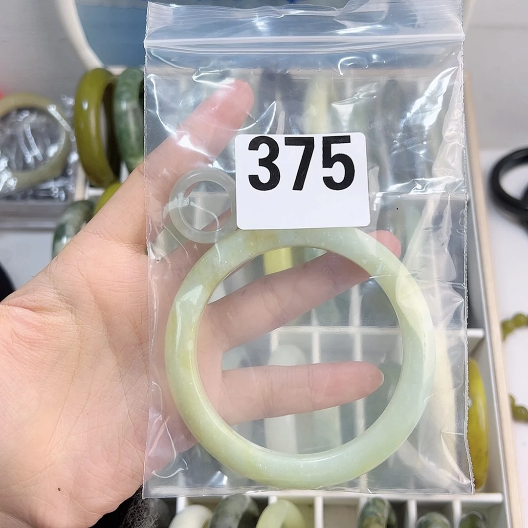 蛇纹石玉未镶嵌手镯茶**灬