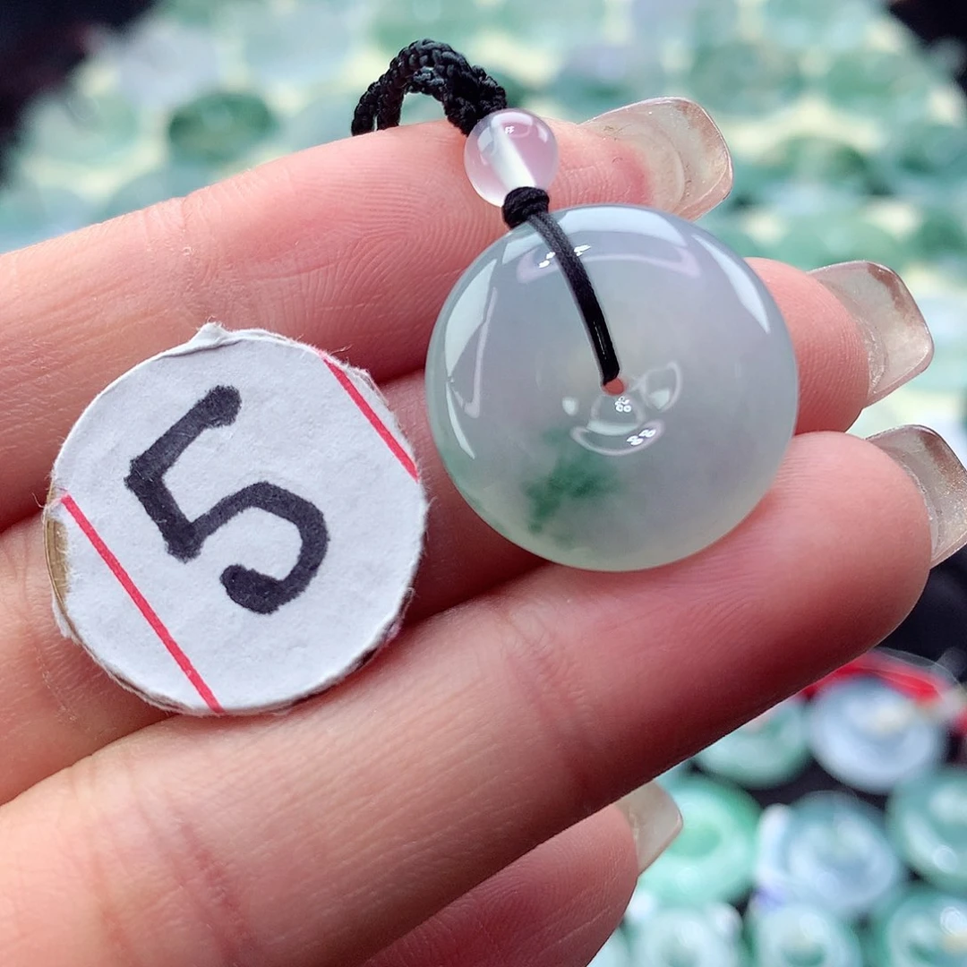 翡翠颈饰未镶嵌50尺寸20.1-5.9