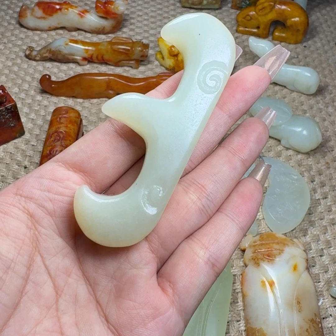 白玉菩提吊坠挂件