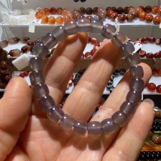 玛瑙/玉髓未镶嵌手链