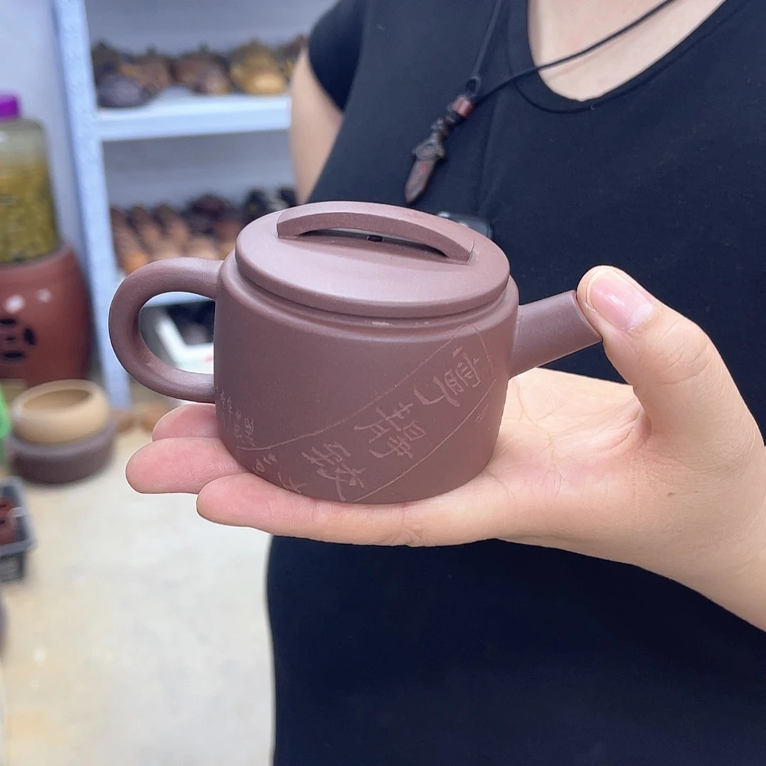 茶壶紫砂宜兴紫砂壶瑕疵