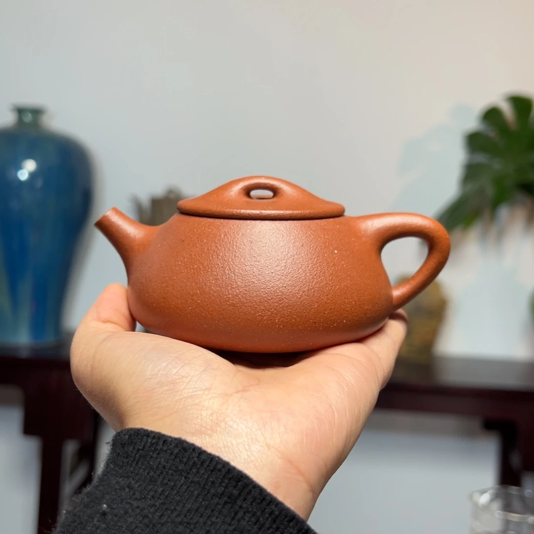 茶壶紫砂石瓢99红降坡210