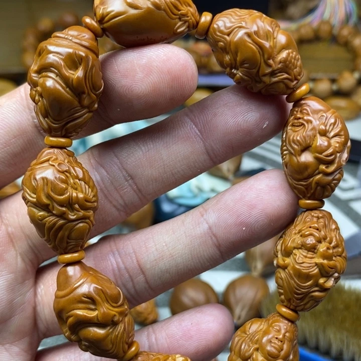 橄榄核手串/手链橄榄核雕工艺手串