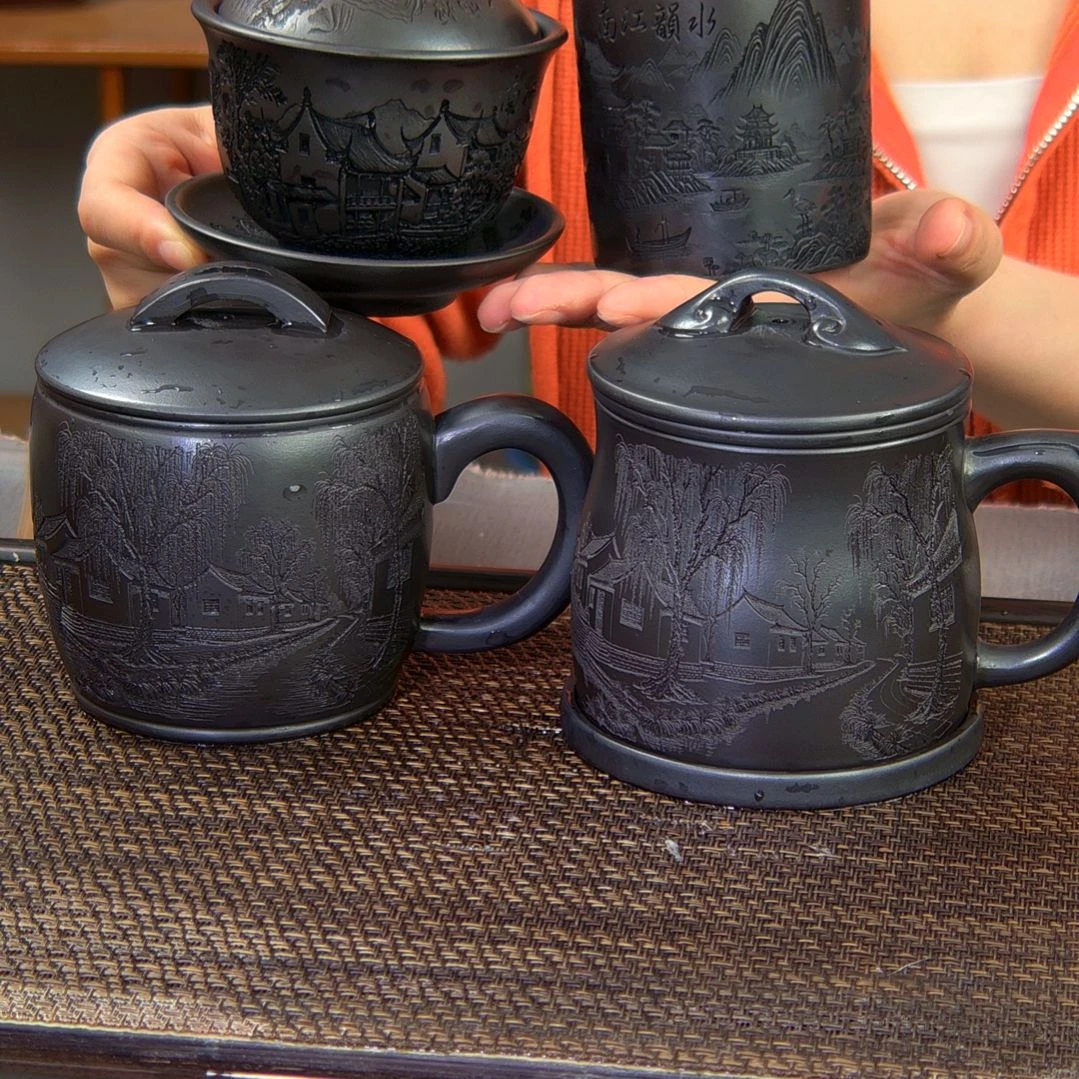 【闪购商品】茶杯紫砂高货放漏