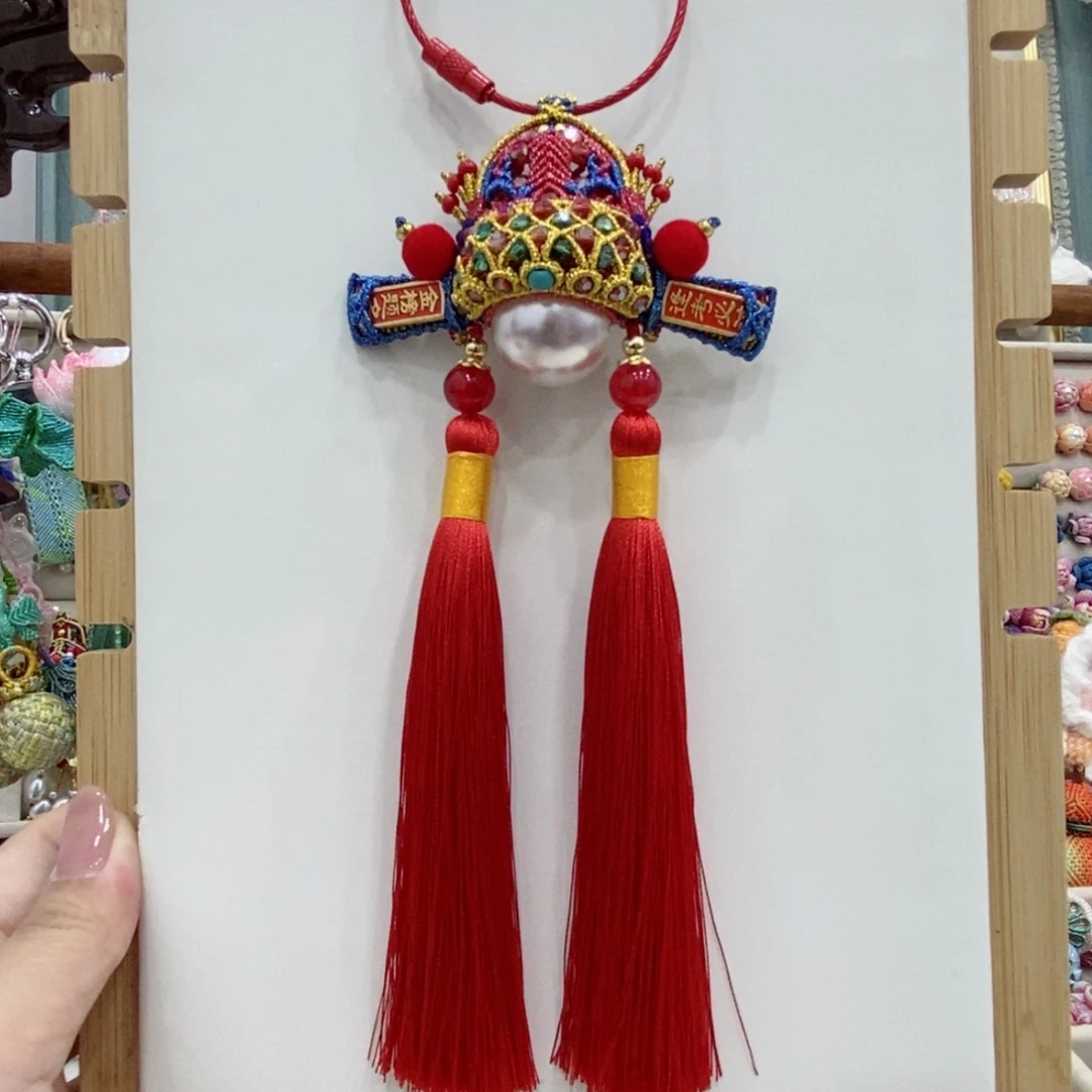 状元郎  车挂件手工编绳